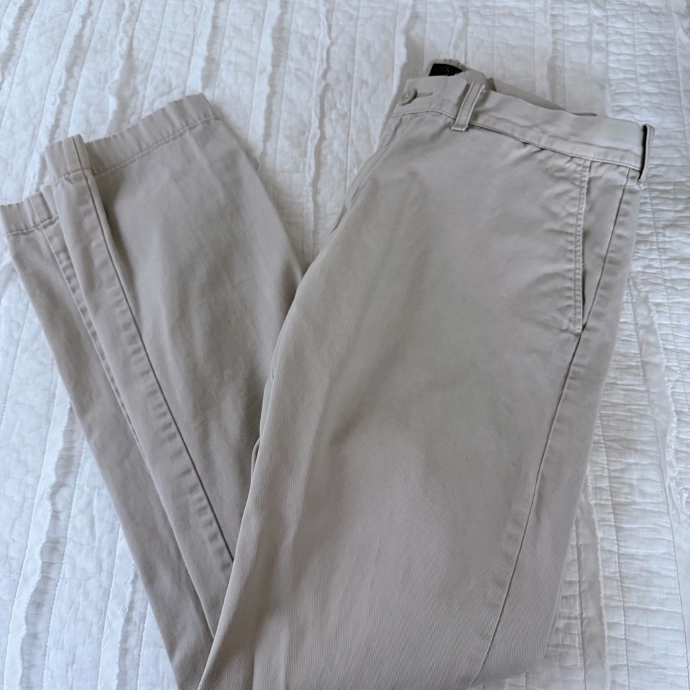 J. Crew Men's Light Grey Chinos